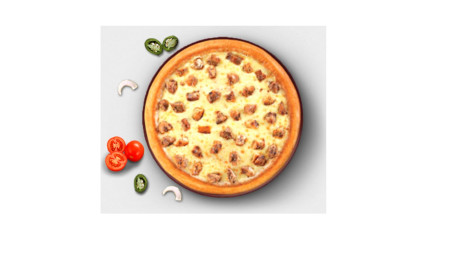 Medium Pepper Que Chicken Pizza (10