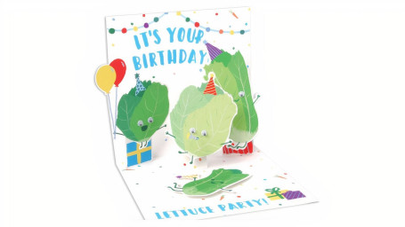 Happy Birthday Lettuce Card