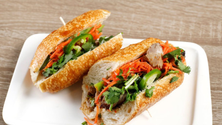 Grilled Pork Sandwich Kǎo Zhū Ròu Miàn Bāo Thịt Nướng