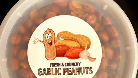 Garlic Peanuts (8 Oz)