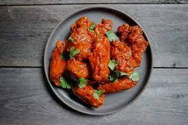 Korean Spicy Chicken Wings (6Pc)