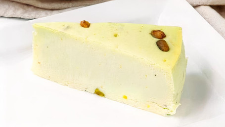 Pistachio Cheesecake Slice