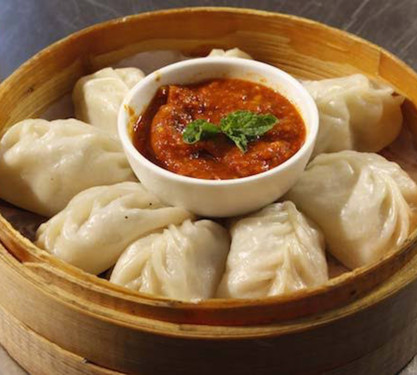 Chicken Stem Momo [6 Pieces]