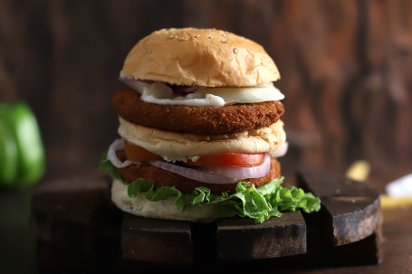 Burger Géant Au Paneer Croustillant