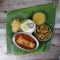 Rice+ Dal+ Vaji+ Katla Fish+Chatni+ Papar