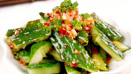 Cucumber Salad With Minced Garlic/Suàn Róng Bàn Huáng Guā