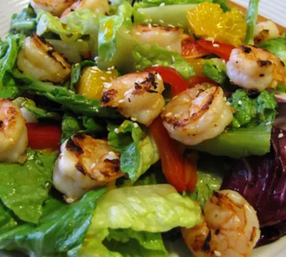 Chilli Prawn And Mandarin Salad