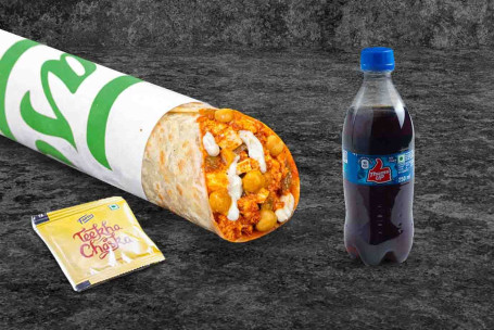 Jumbo Chole Paneer Wrap Thums Up Mini Repas