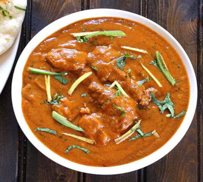 Butter Naan With Butter Chicken