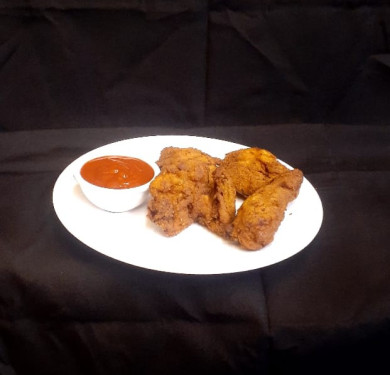 4 Pcs Crispy Fried Chicken With Dip