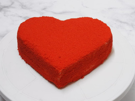 Gâteau Coeur Velours Rouge Sans Œuf