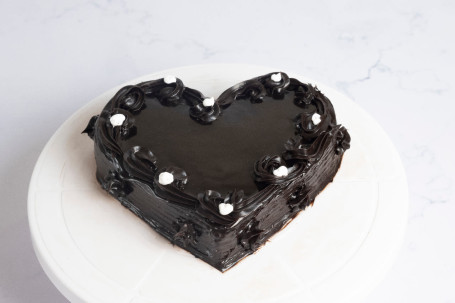 Gâteau Coeur Aux Truffes Au Chocolat Sans Œuf
