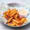 Homemade Chunky Fries, Truffle Oil, Piri Dusting Tobasco Mayo