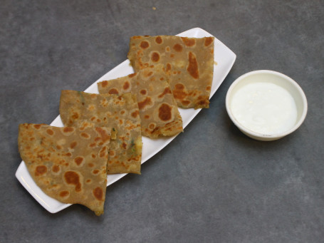 Aloo Paratha W/Curd Pickle