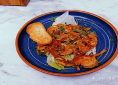 Succulent River Prawn In Peri Peri Sauce