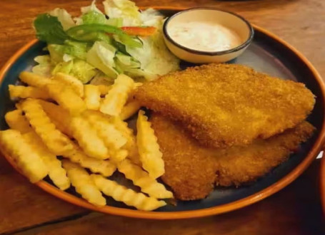 Fish Chips With Tartar Sauce Fries