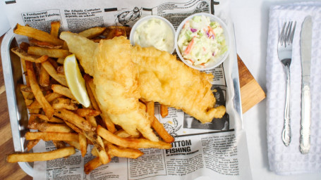 Two Piece Haddock Chips