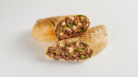 Wrap Au Steak Au Fromage Philly Avec Boisson Gazeuse Can