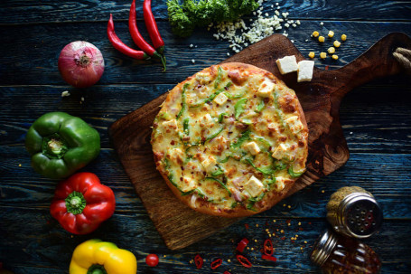 Kadhai Panir Tikka Pizza