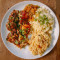 Egg Fride Rice Chicken Manchurian(4 Pcs) Salad