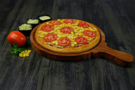 Pizza Tomate Et Maïs