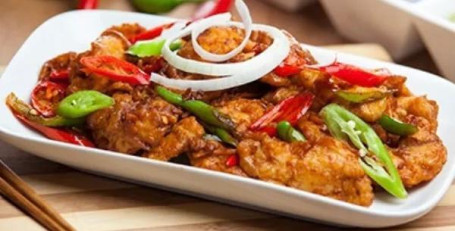 Delicious Chilli Fish Dry