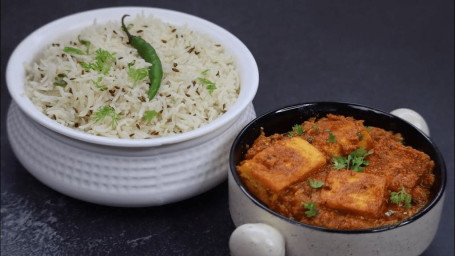 Jeera Rice Paneer Curry