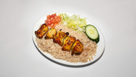 Malai Tikka With Rice