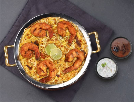 Tandoori Prawns Tikka Biryani