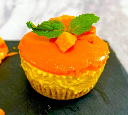 Mango Mousse Cupcake