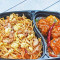 Mixed Hakka Noodles Chicken Dish