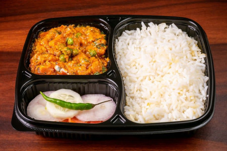 Matar Paneer Mini Thali