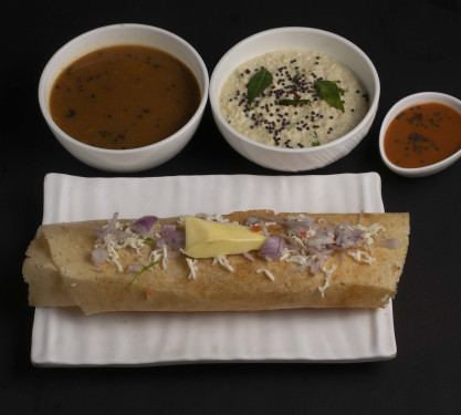 Paneer Butter Cheese Onion Dosa