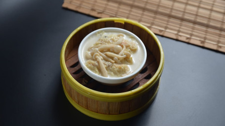 415. Shàng Tāng Xiān Zhú Juǎn Tofu Skin Wraps In Creamy Broth