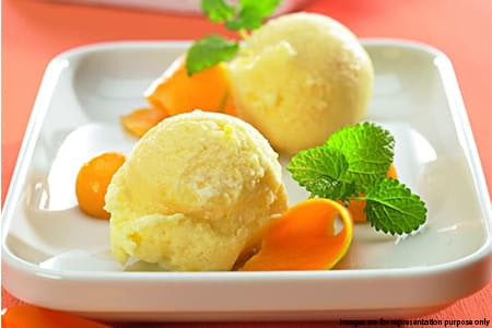 Gelato Al Mango E Fragole