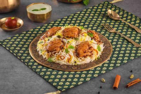 Lazeez Bhuna Murgh Poulet Dum Biryani, Pour 1)