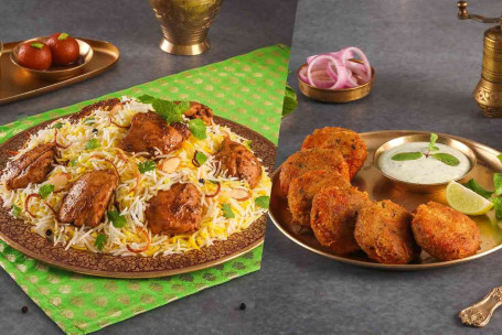 Poulet Biryani (Lazeez Bhuna Murgh, Pour 2-3 Personnes) Murgh Haleem Kebab (Pour 2-3 Personnes)