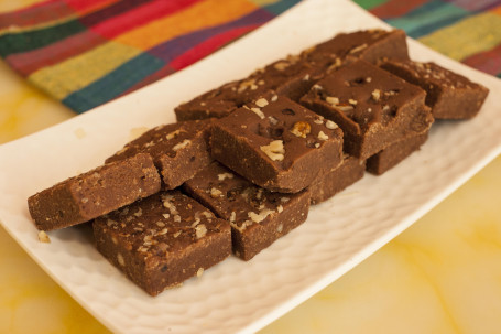 Sugar Free Walnut Choco Burfi