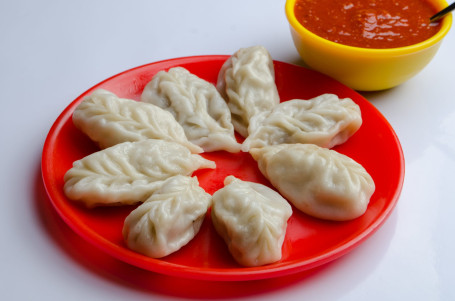 Steamed Pork Momo [8 Pieces]