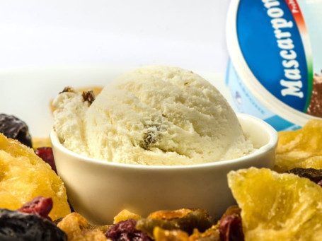 Mascarpone Cheese With Candied Fruits Ice Cream (500 Ml)