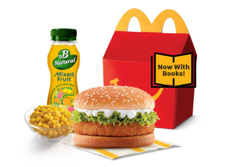 Mcveggie Happy Meal Maintenant Avec Des Lecteurs Heureux