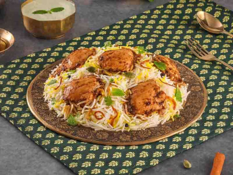 Lazeez Bhuna Murgh (Chicken Dum Biryani Boneless Serves 1) Classic Biryani