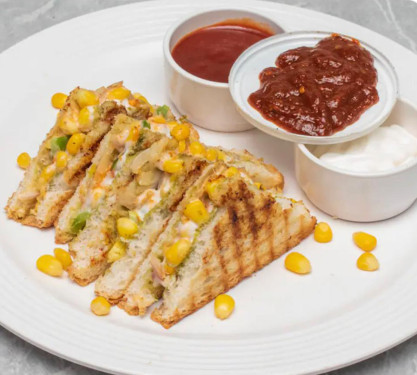 Hot Spicy Corn Sandwich