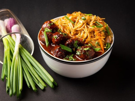 Veg Manchurian Chow Bowl