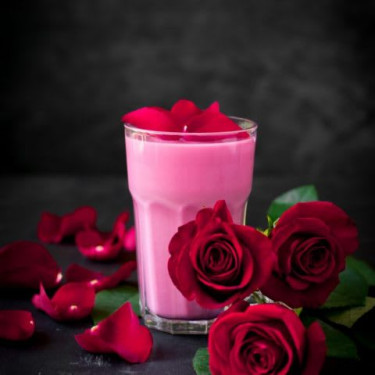 Rose Milk Thickshake