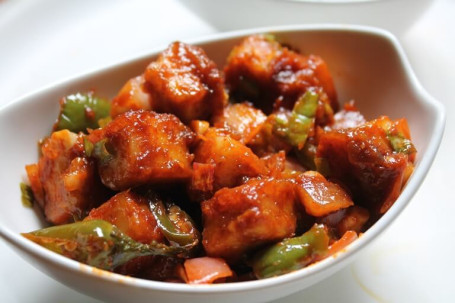 Schezwan Chilli Paneer Dry