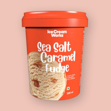 Sea Salt Caramel Fudge Ice Cream [1 Tub]