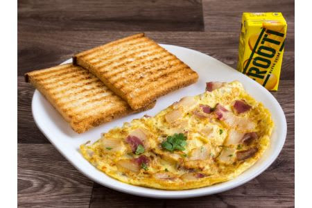 Keto Bacon Omelette