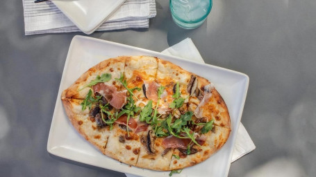 White Truffle Prosciutto Flatbread