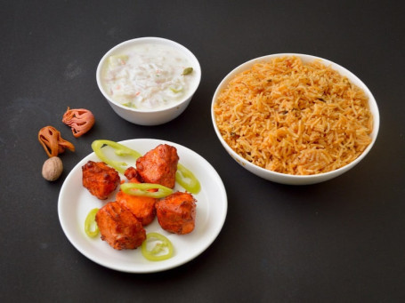 Plain Biryani With Chicken 90